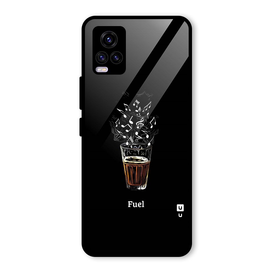 Music Chai My Fuel Glass Back Case for Vivo V20