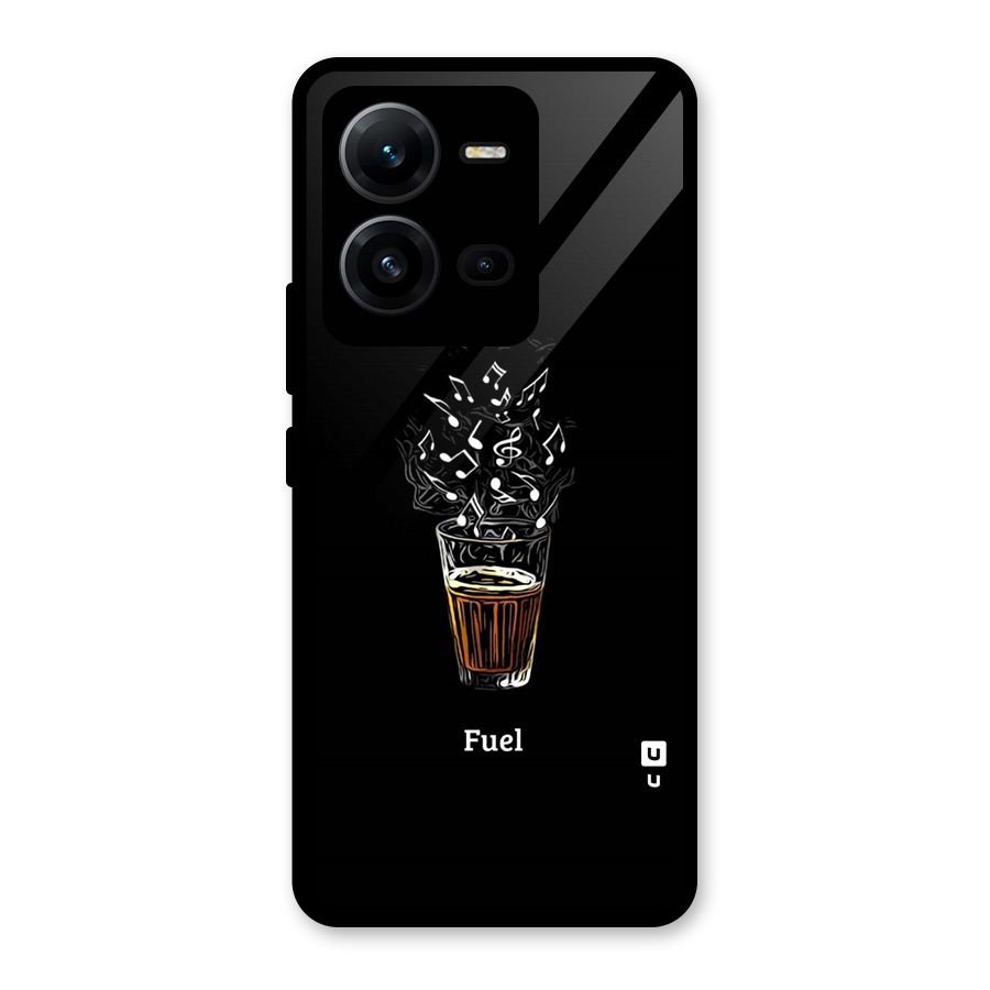 Music Chai My Fuel Glass Back Case for Vivo V25