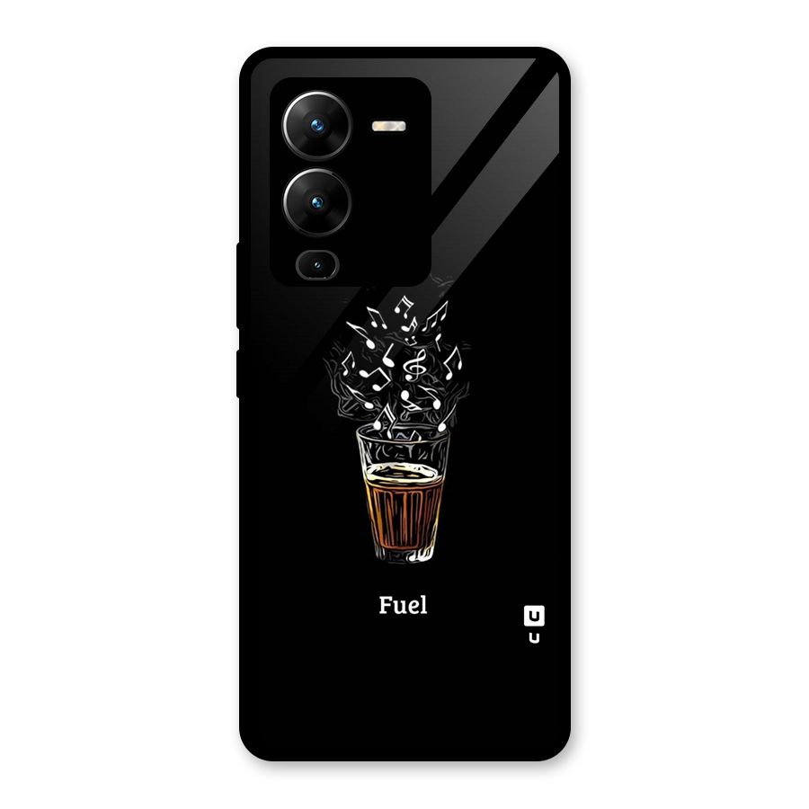 Music Chai My Fuel Glass Back Case for Vivo V25 Pro