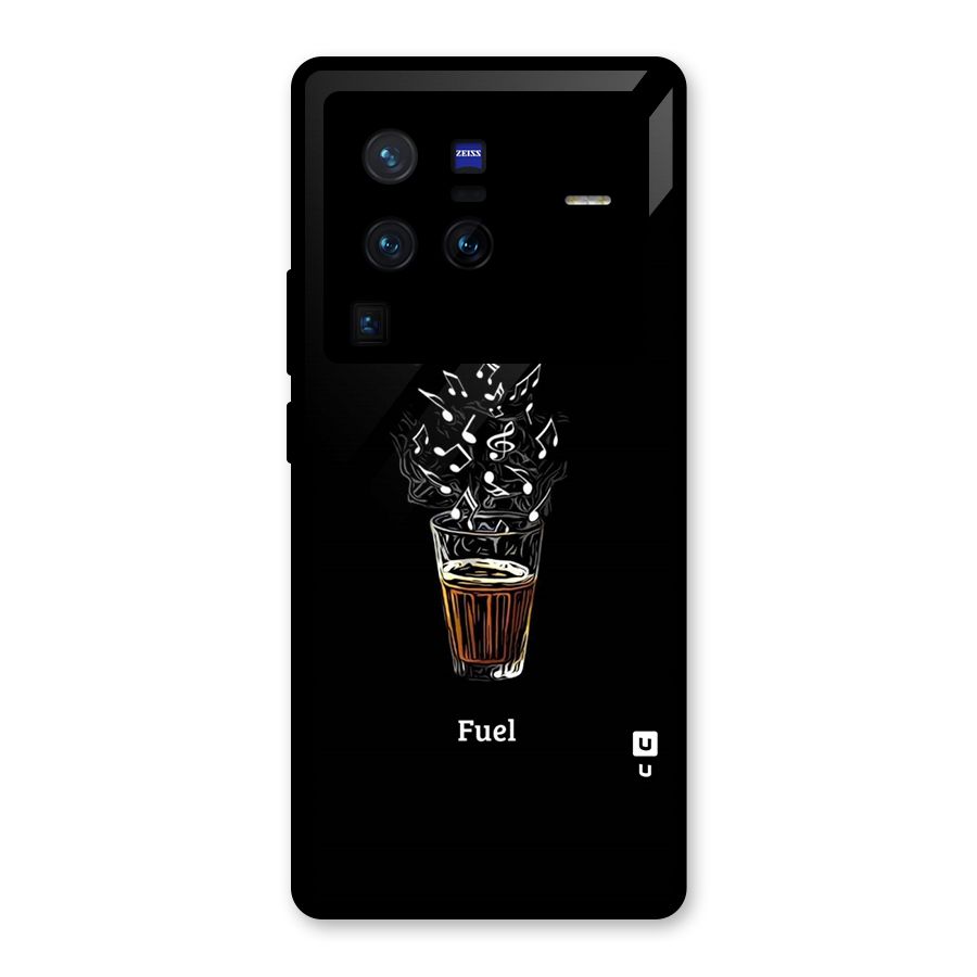 Music Chai My Fuel Glass Back Case for Vivo X80 Pro