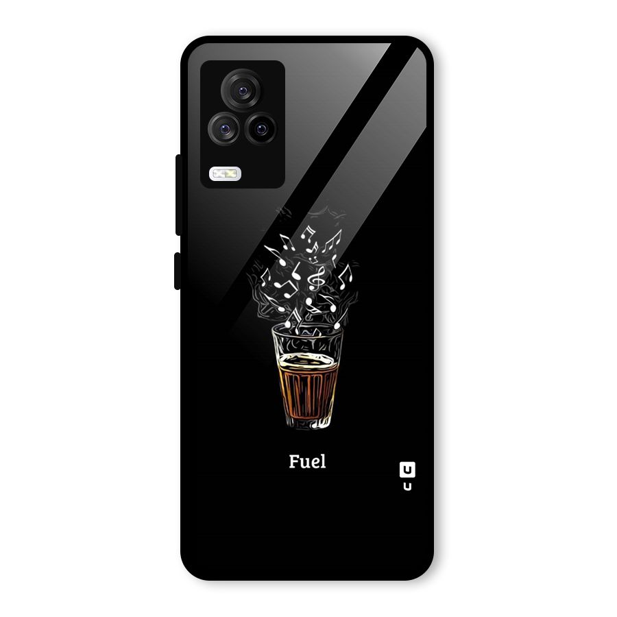 Music Chai My Fuel Glass Back Case for Vivo iQOO 7 Legend 5G