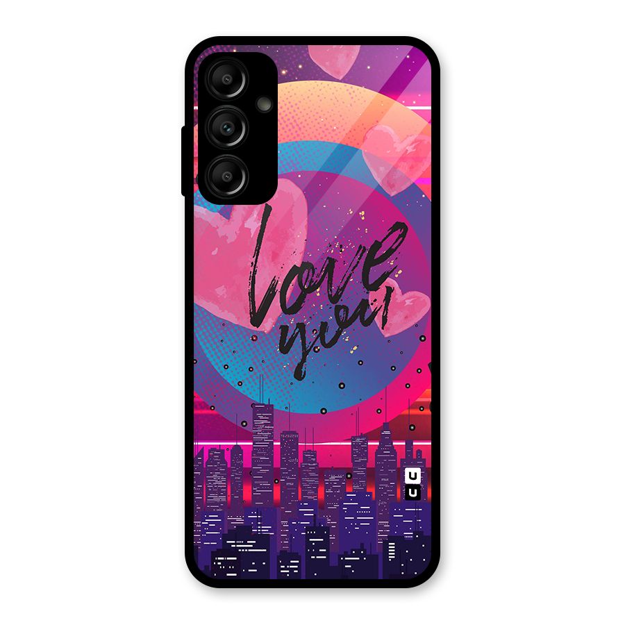 Music City Love Glass Back Case for Galaxy A14 5G