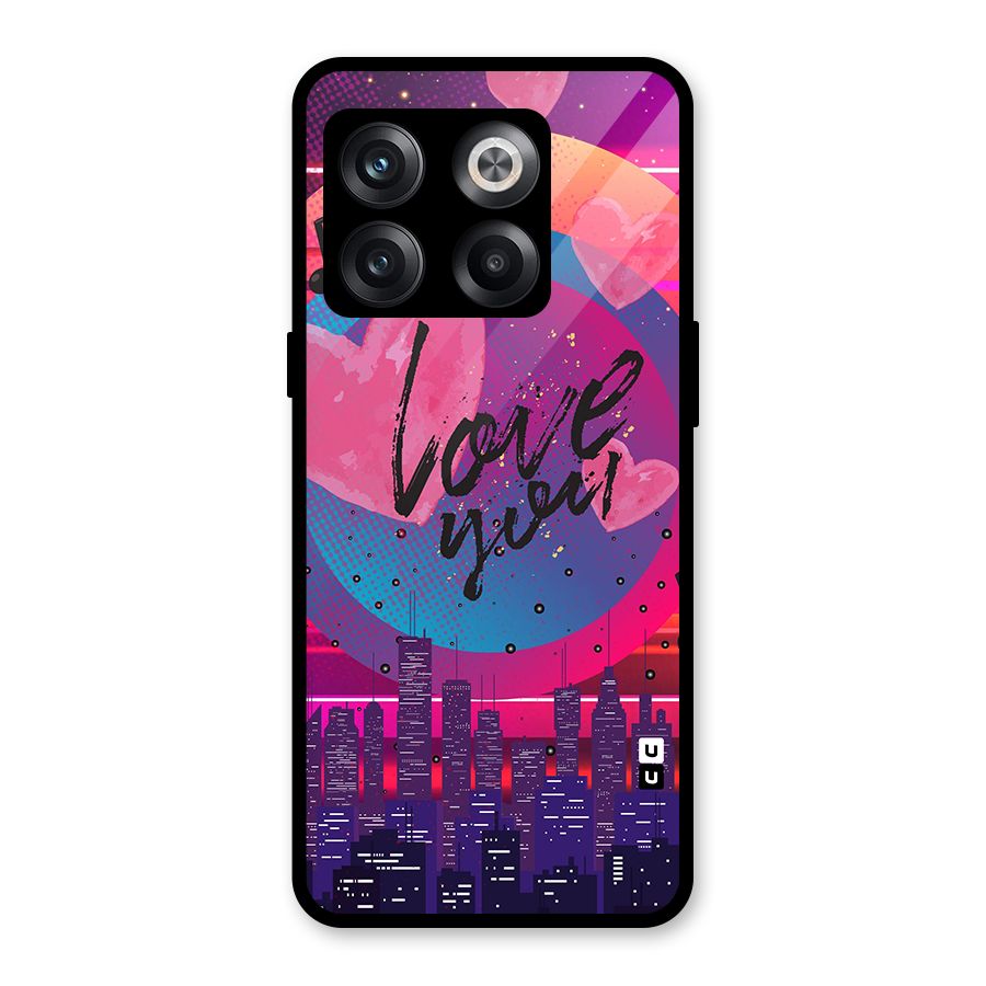 Music City Love Glass Back Case for OnePlus 10T