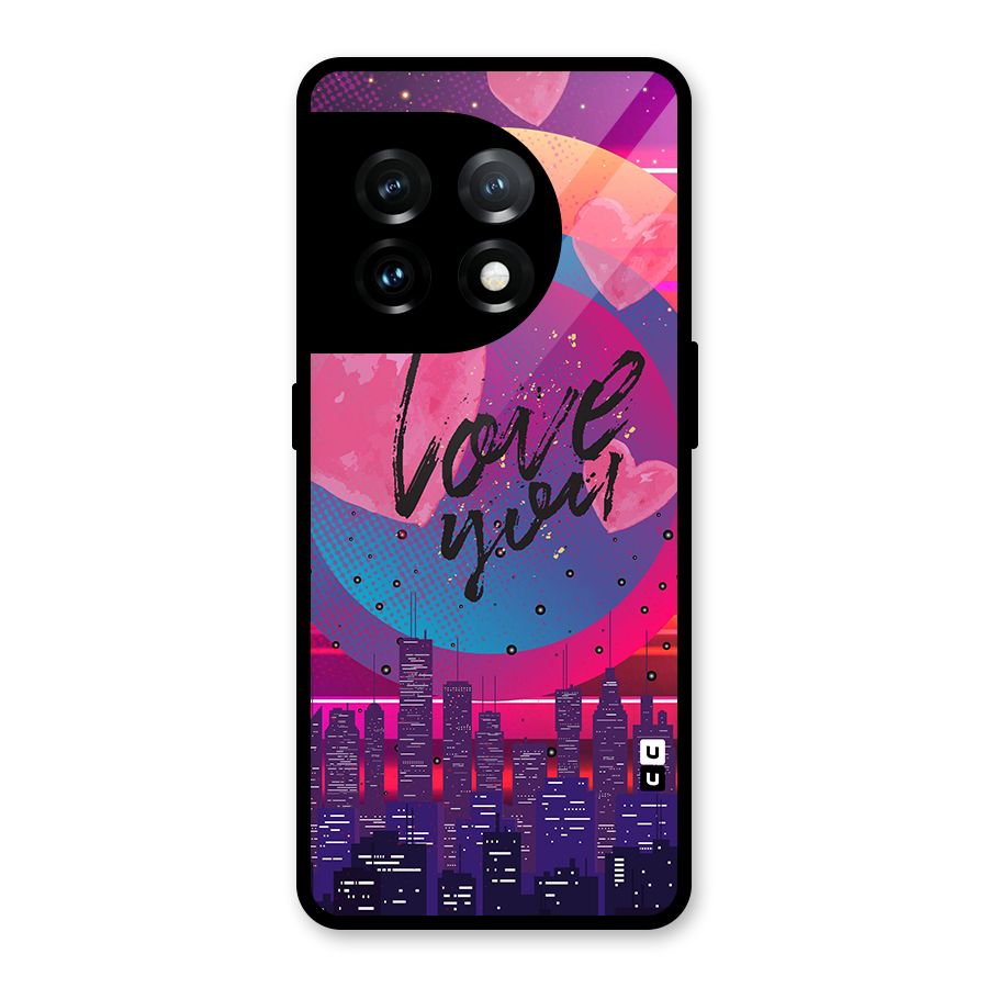 Music City Love Glass Back Case for OnePlus 11