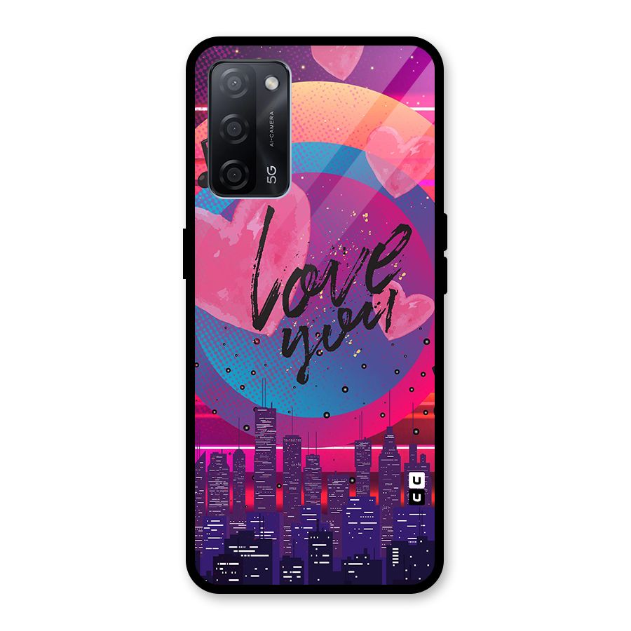 Music City Love Glass Back Case for Oppo A53s 5G