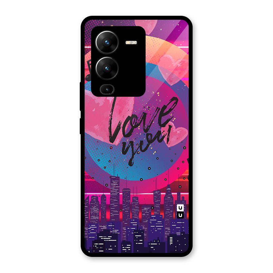 Music City Love Glass Back Case for Vivo V25 Pro