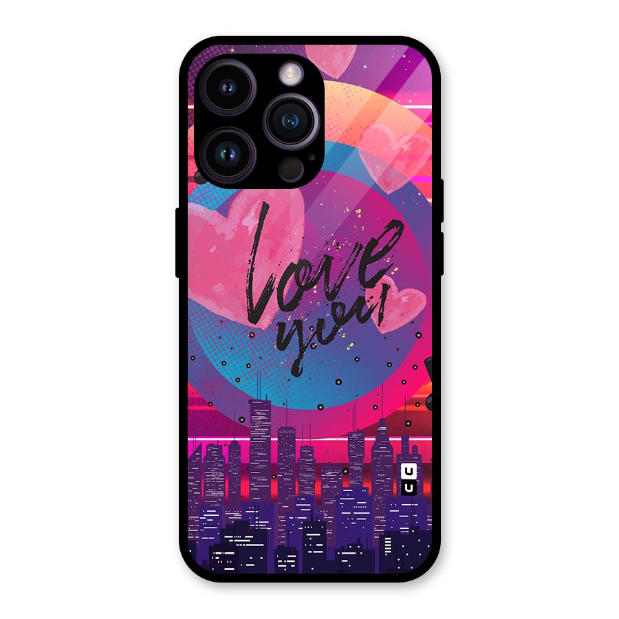 Music City Love Glass Back Case for iPhone 14 Pro Max