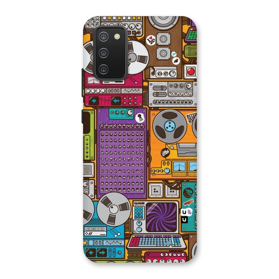 Music Decks Back Case for Galaxy M02s