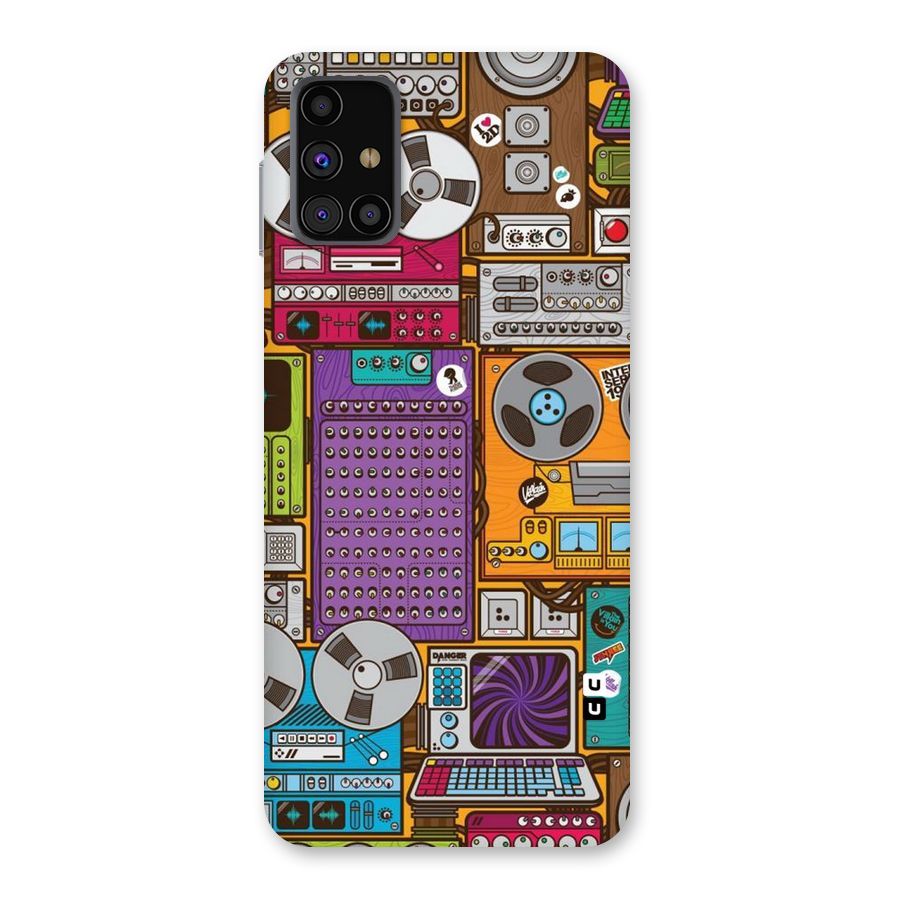 Music Decks Back Case for Galaxy M31s