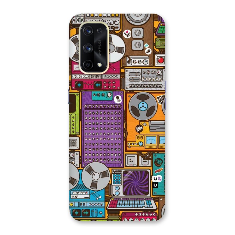 Music Decks Glass Back Case for Realme X7 Pro