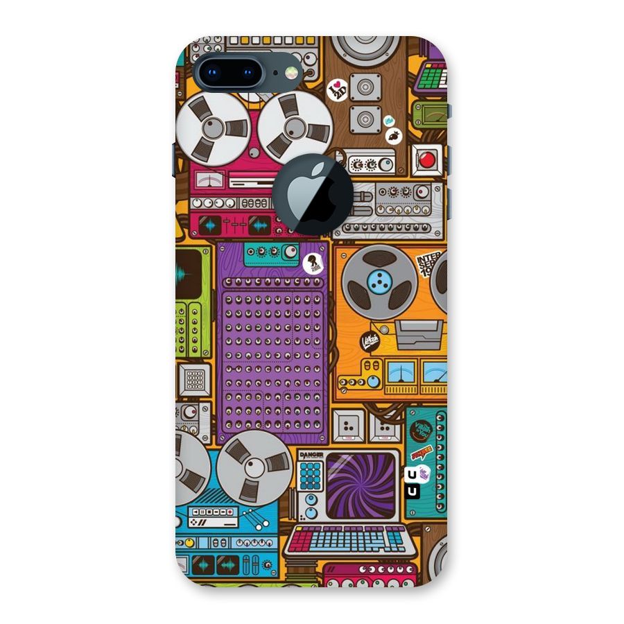 Music Decks Back Case for iPhone 7 Plus Logo Cut