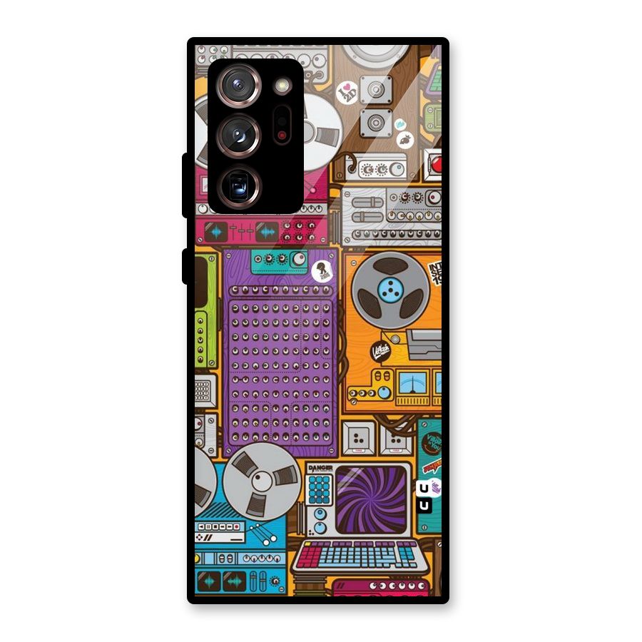 Music Decks Glass Back Case for Galaxy Note 20 Ultra 5G