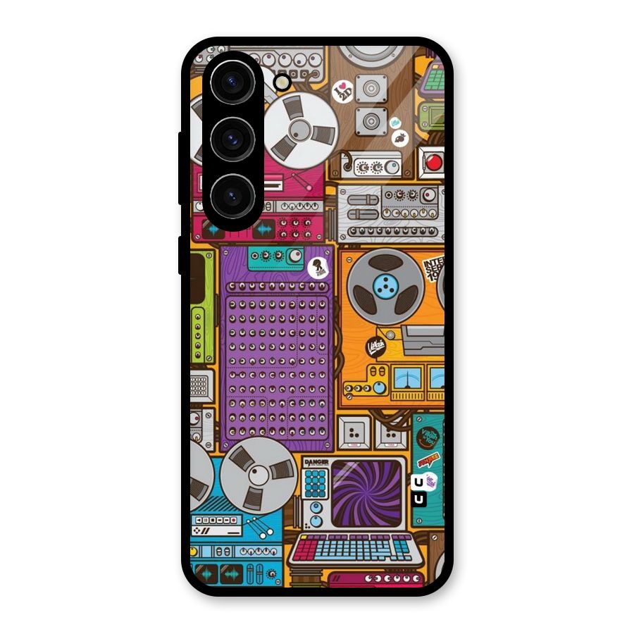 Music Decks Glass Back Case for Galaxy S23 Plus