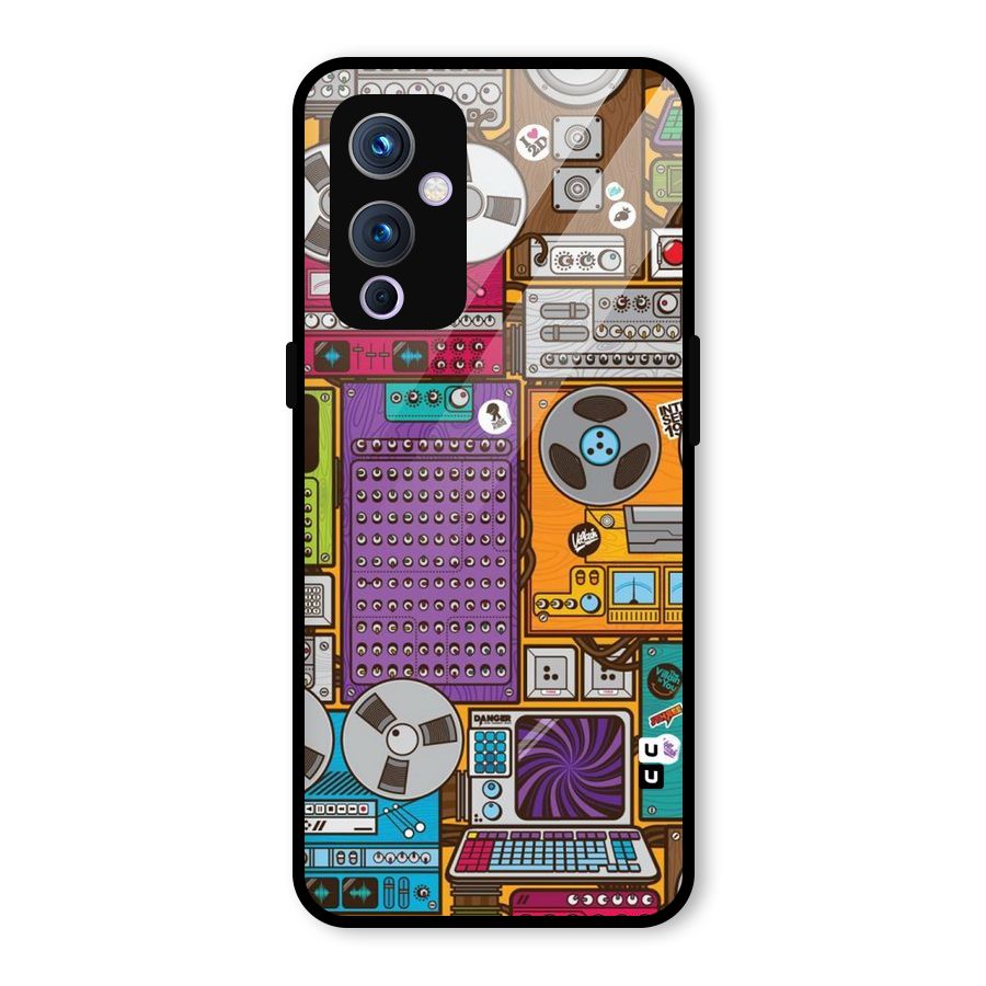 Music Decks Glass Back Case for OnePlus 9