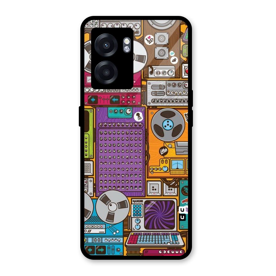 Music Decks Glass Back Case for Realme Narzo 50 5G
