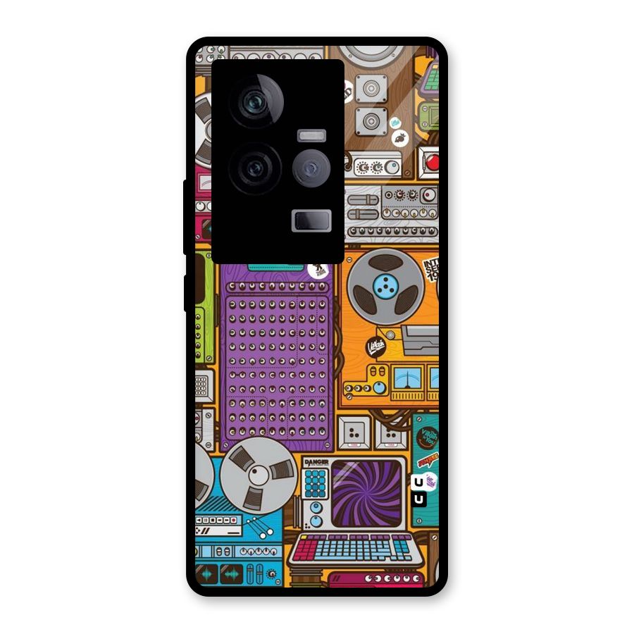 Music Decks Glass Back Case for Vivo iQOO 11 5G