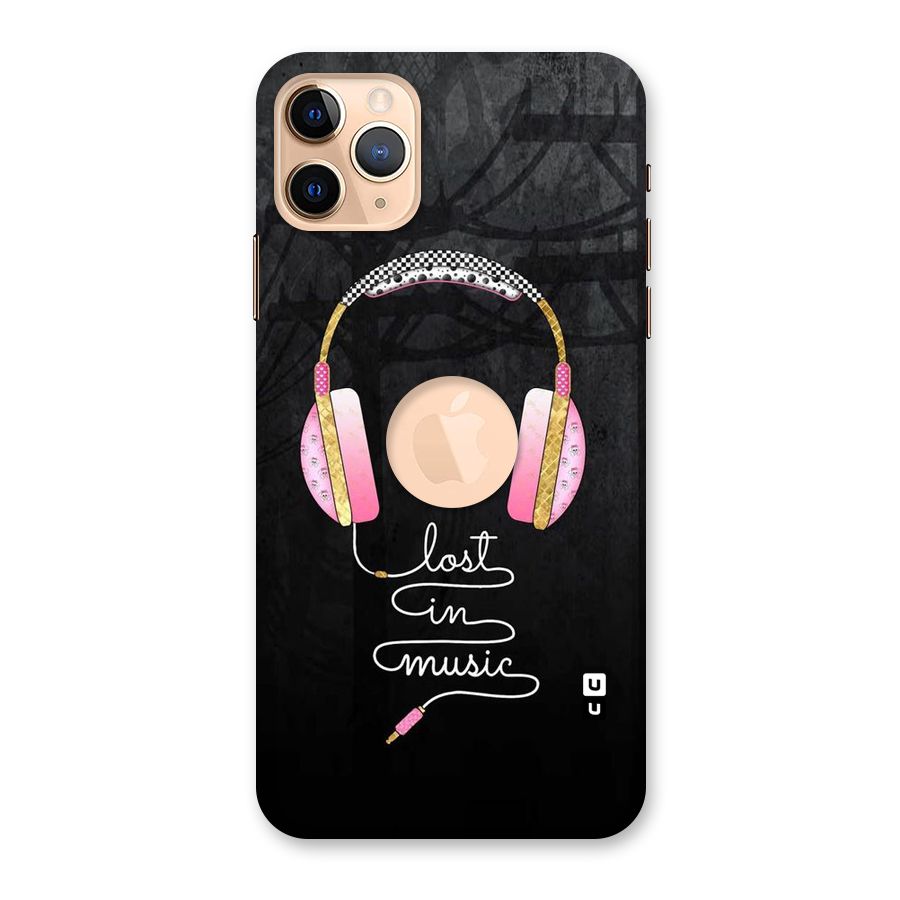 Music Lost Back Case for iPhone 11 Pro Max Logo Cut