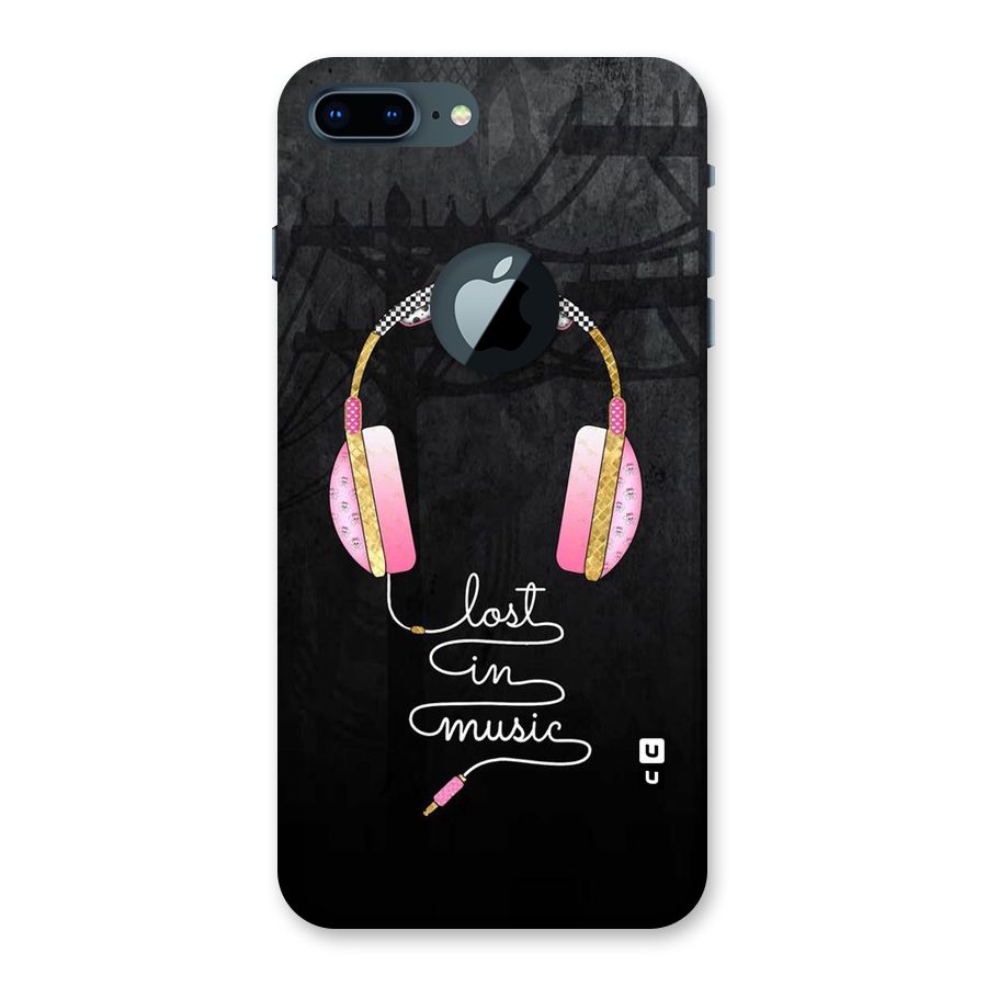 Music Lost Back Case for iPhone 7 Plus Logo Cut
