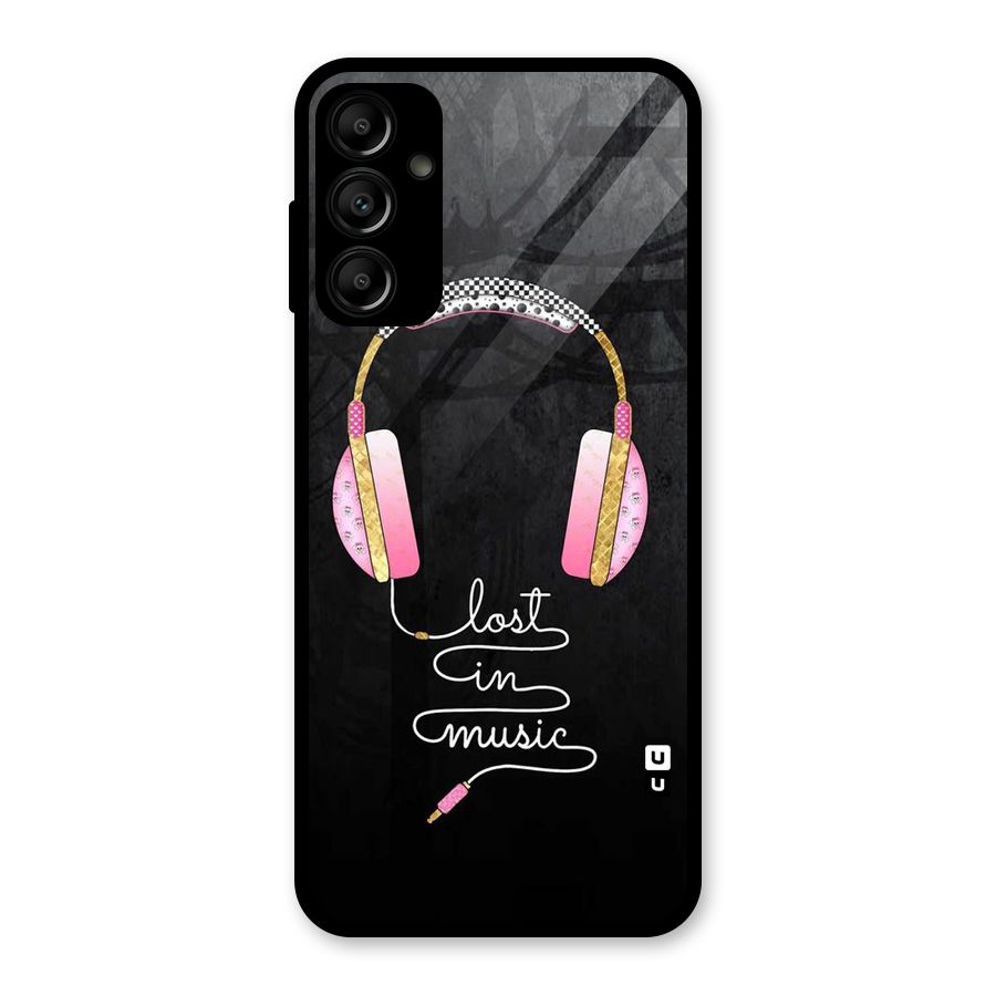 Music Lost Glass Back Case for Galaxy A14 5G