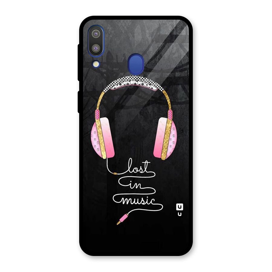 Music Lost Glass Back Case for Galaxy M20