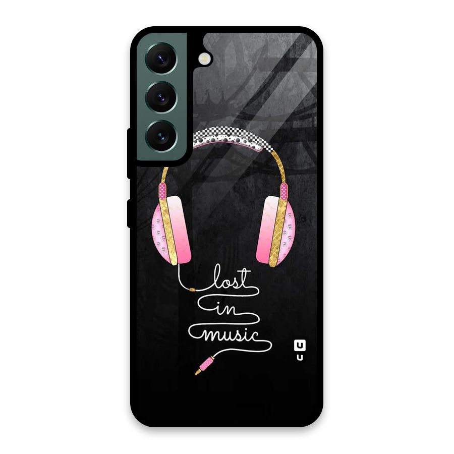 Music Lost Glass Back Case for Galaxy S22 5G