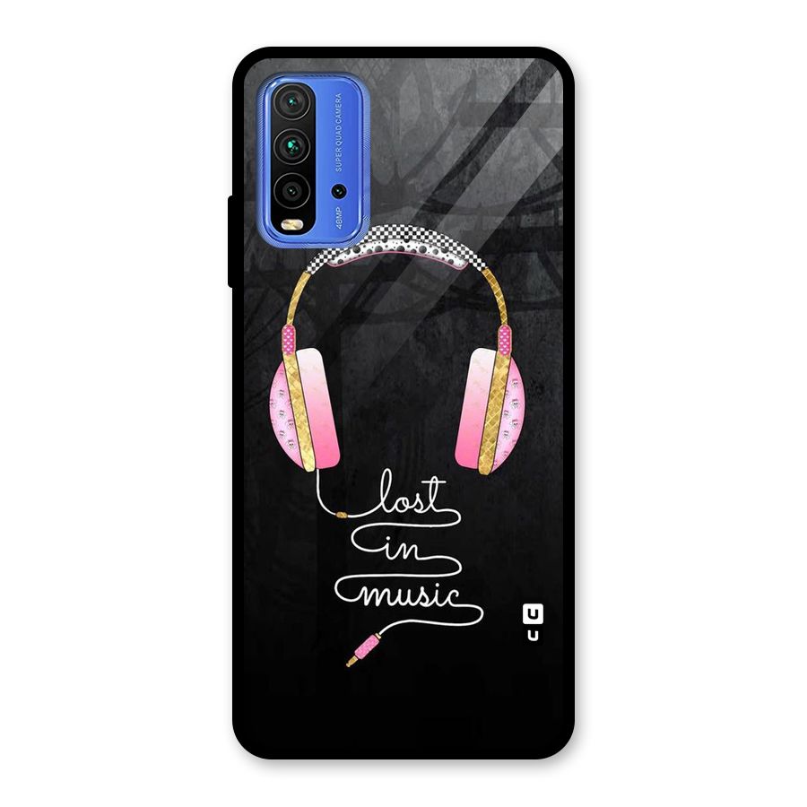 Music Lost Glass Back Case for Redmi 9 Power