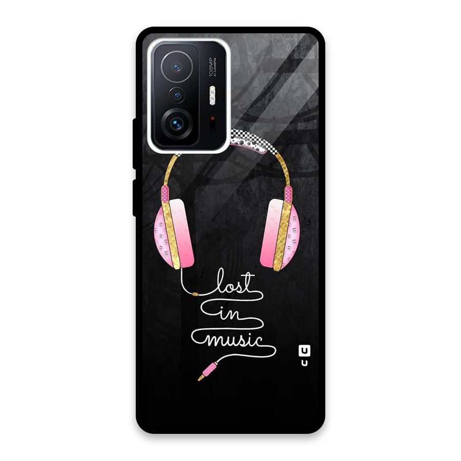 Music Lost Glass Back Case for Xiaomi 11T Pro