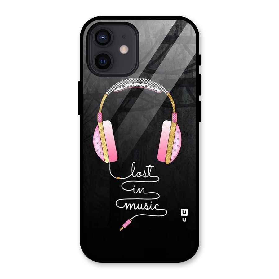 Music Lost Glass Back Case for iPhone 12