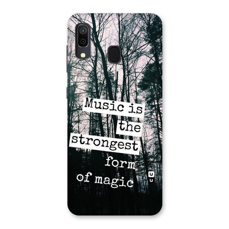 Music Magic Back Case for Galaxy A30
