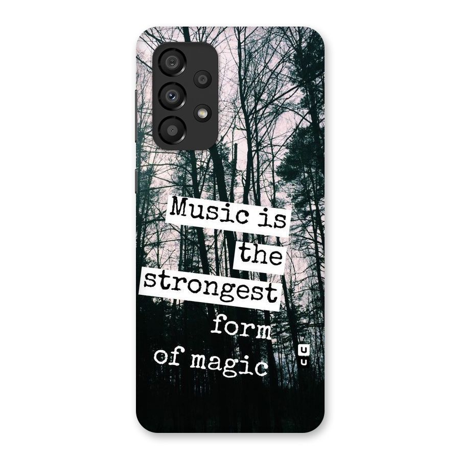 Music Magic Back Case for Galaxy A33 5G