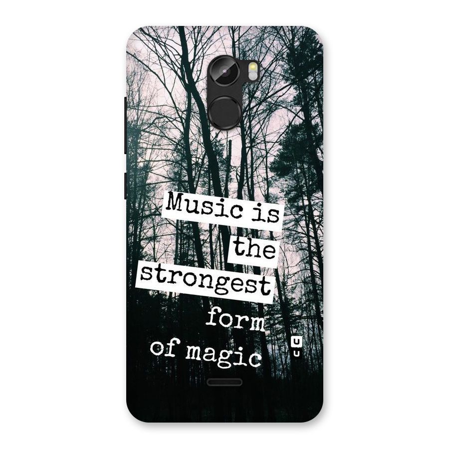 Music Magic Back Case for Gionee X1