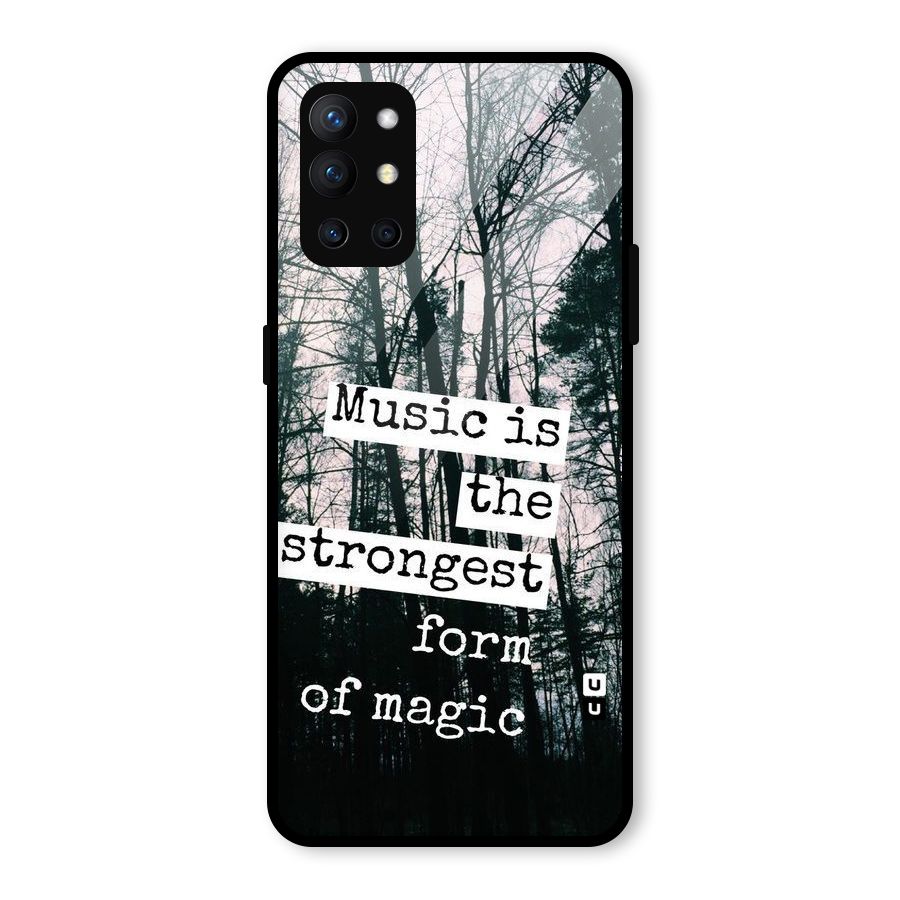 Music Magic Glass Back Case for OnePlus 9R