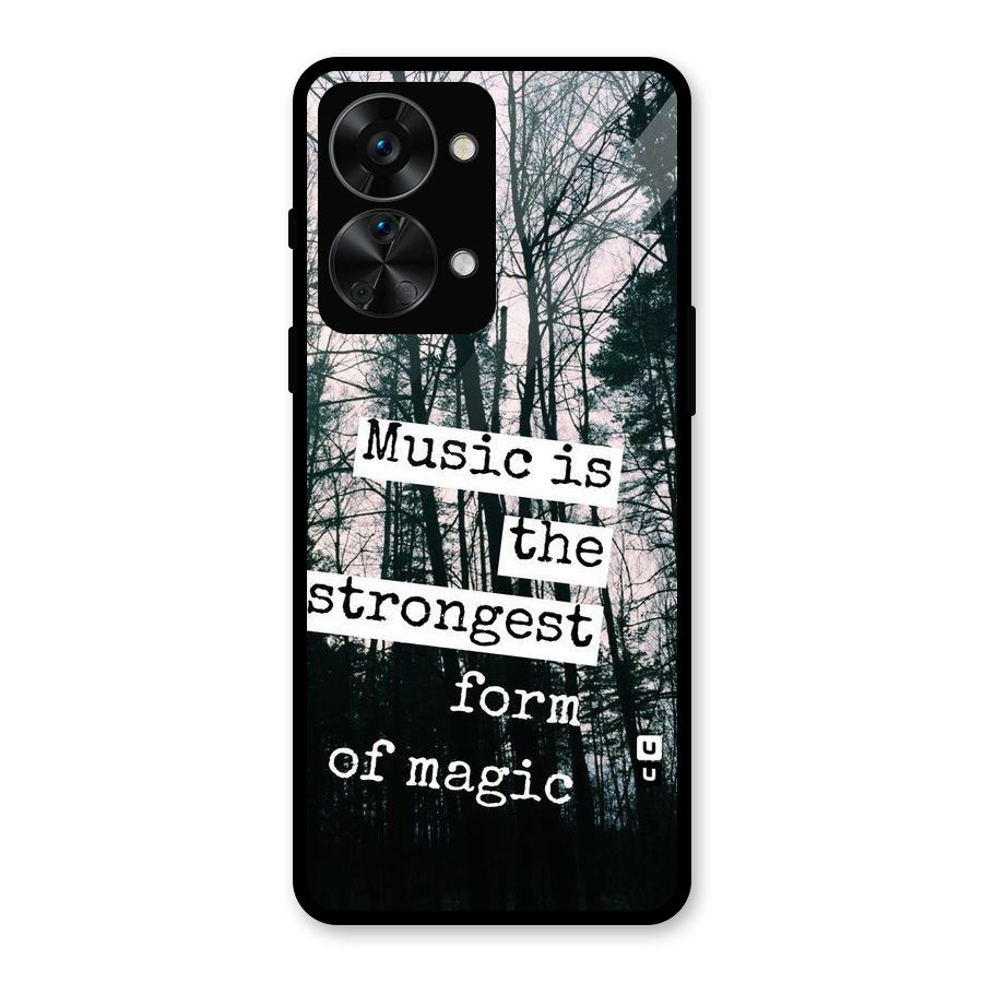 Music Magic Glass Back Case for OnePlus Nord 2T