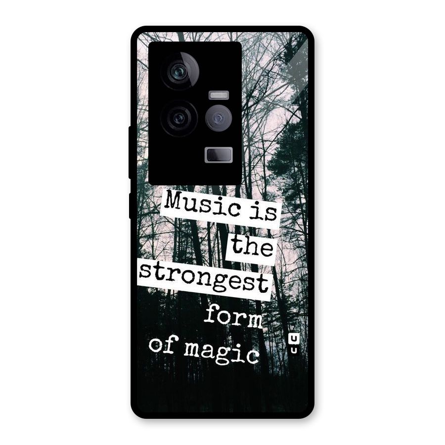 Music Magic Glass Back Case for Vivo iQOO 11 5G