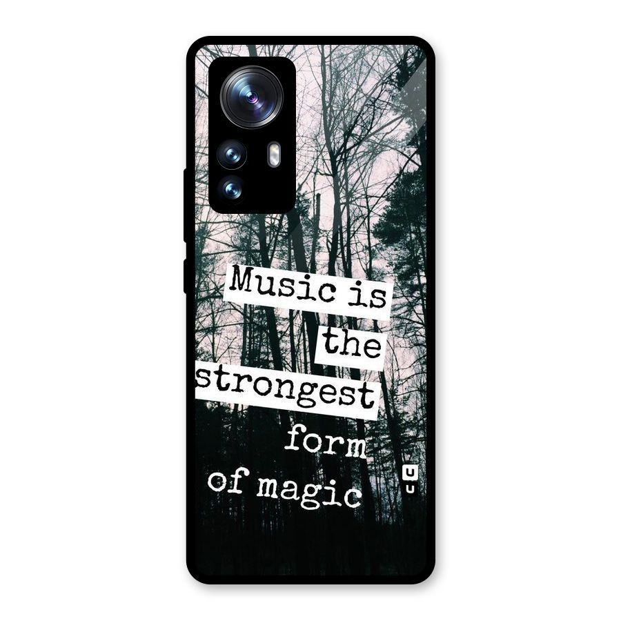 Music Magic Glass Back Case for Xiaomi 12 Pro