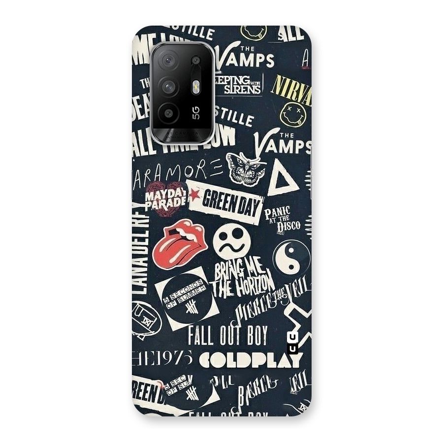 Music My Paradise Back Case for Oppo F19 Pro Plus 5G