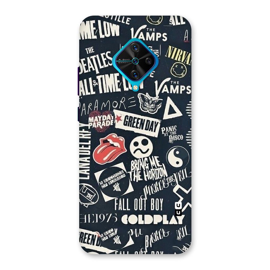 Music My Paradise Back Case for Vivo S1 Pro