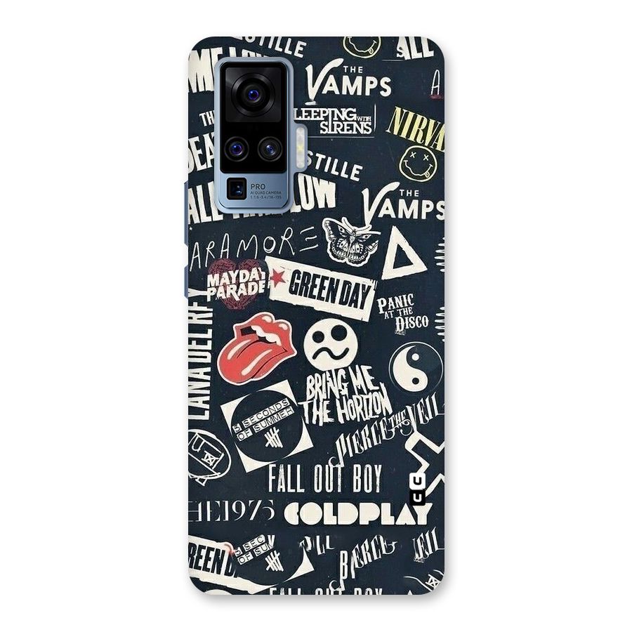 Music My Paradise Back Case for Vivo X50 Pro