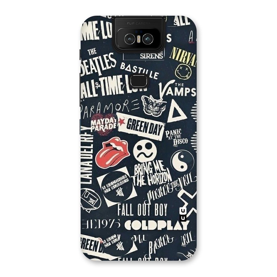 Music My Paradise Back Case for Zenfone 6z