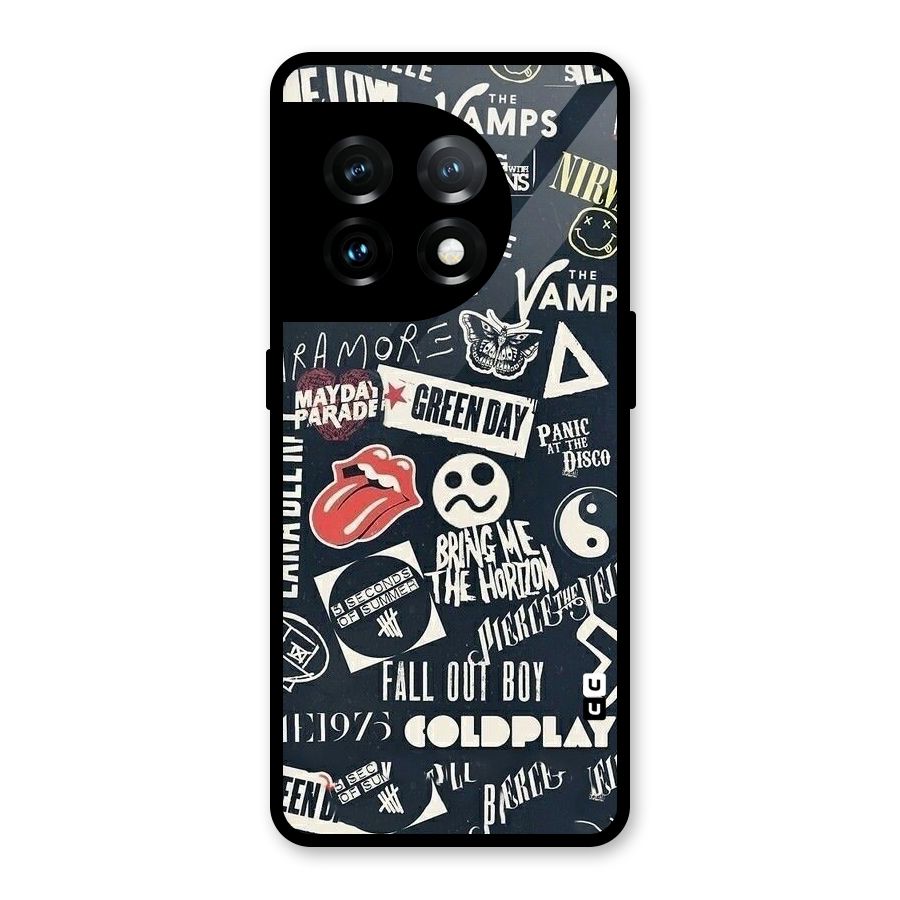Music My Paradise Glass Back Case for OnePlus 11