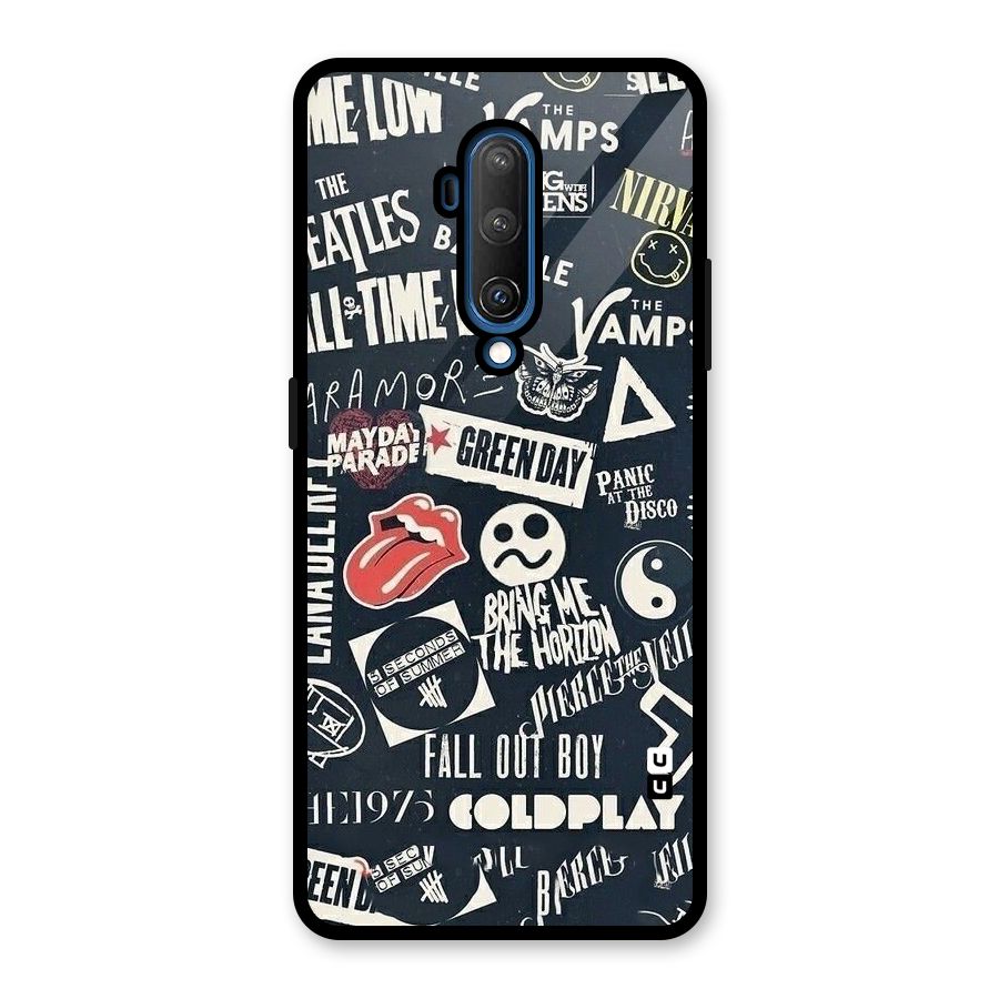 Music My Paradise Glass Back Case for OnePlus 7T Pro