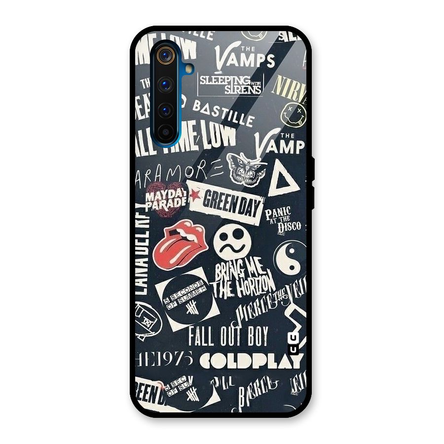Music My Paradise Glass Back Case for Realme 6 Pro