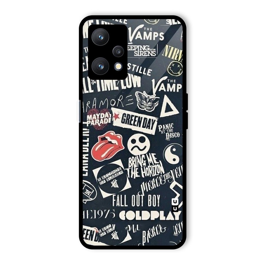 Music My Paradise Glass Back Case for Realme 9 Pro 5G