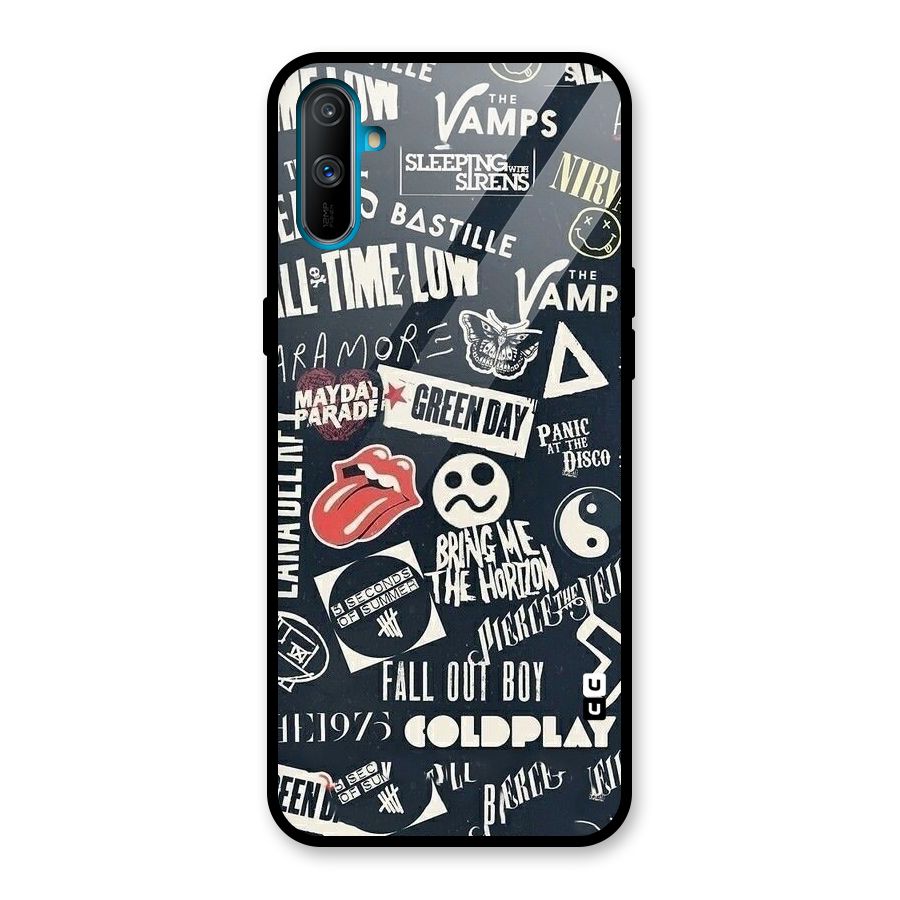 Music My Paradise Glass Back Case for Realme C3