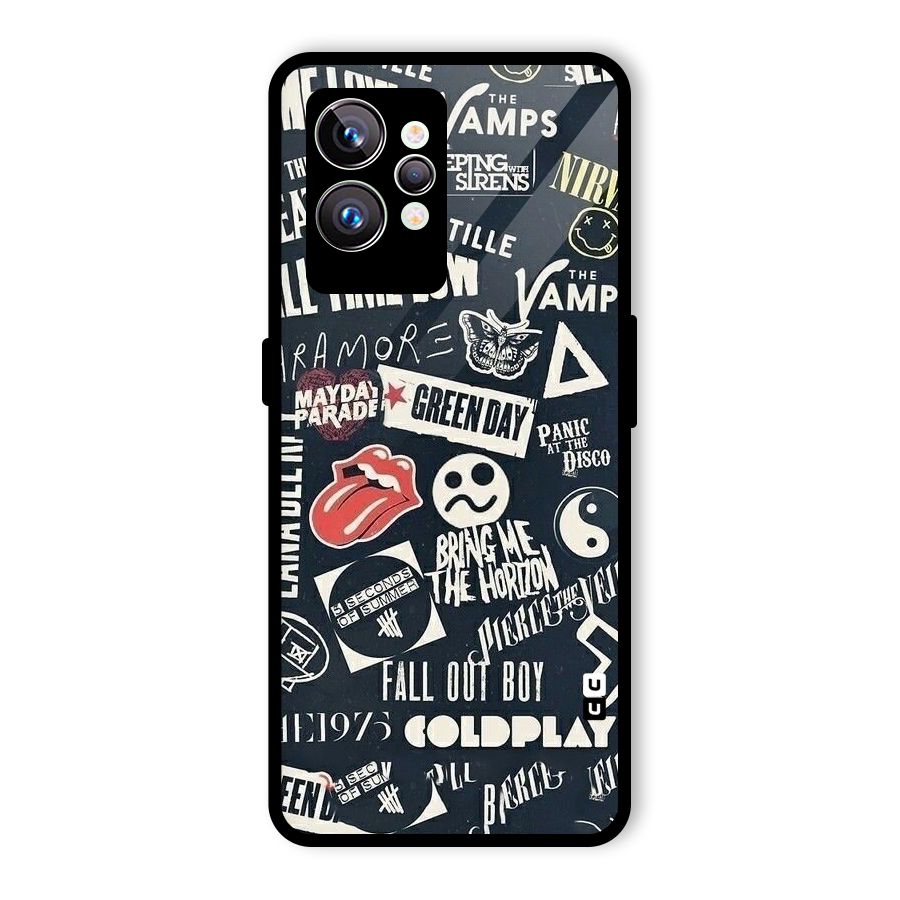 Music My Paradise Glass Back Case for Realme GT2 Pro