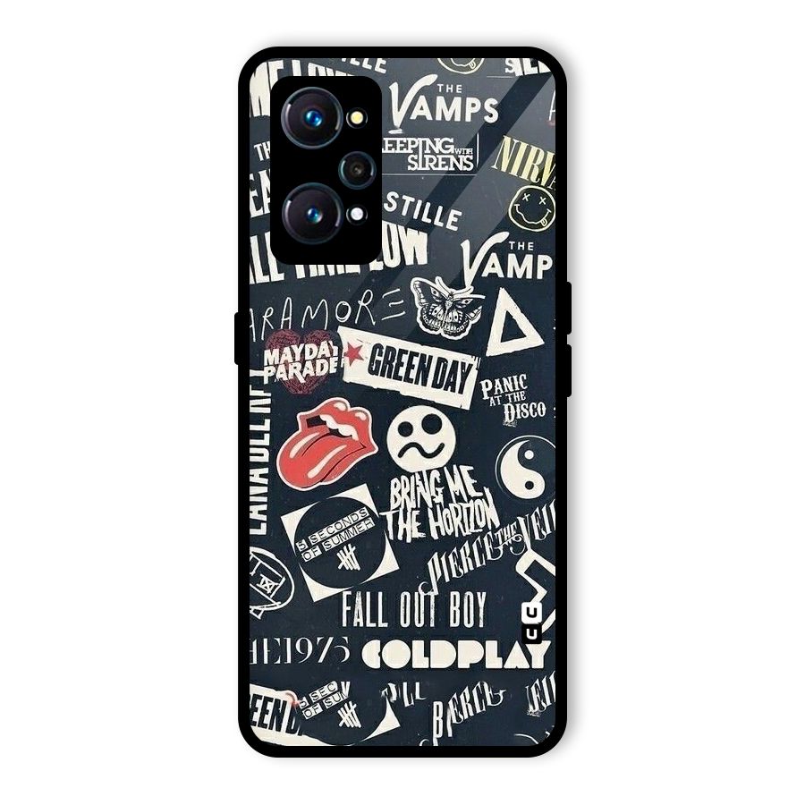 Music My Paradise Glass Back Case for Realme GT Neo2