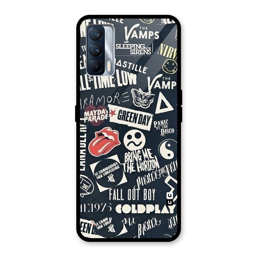 Music My Paradise Glass Back Case for Realme X7