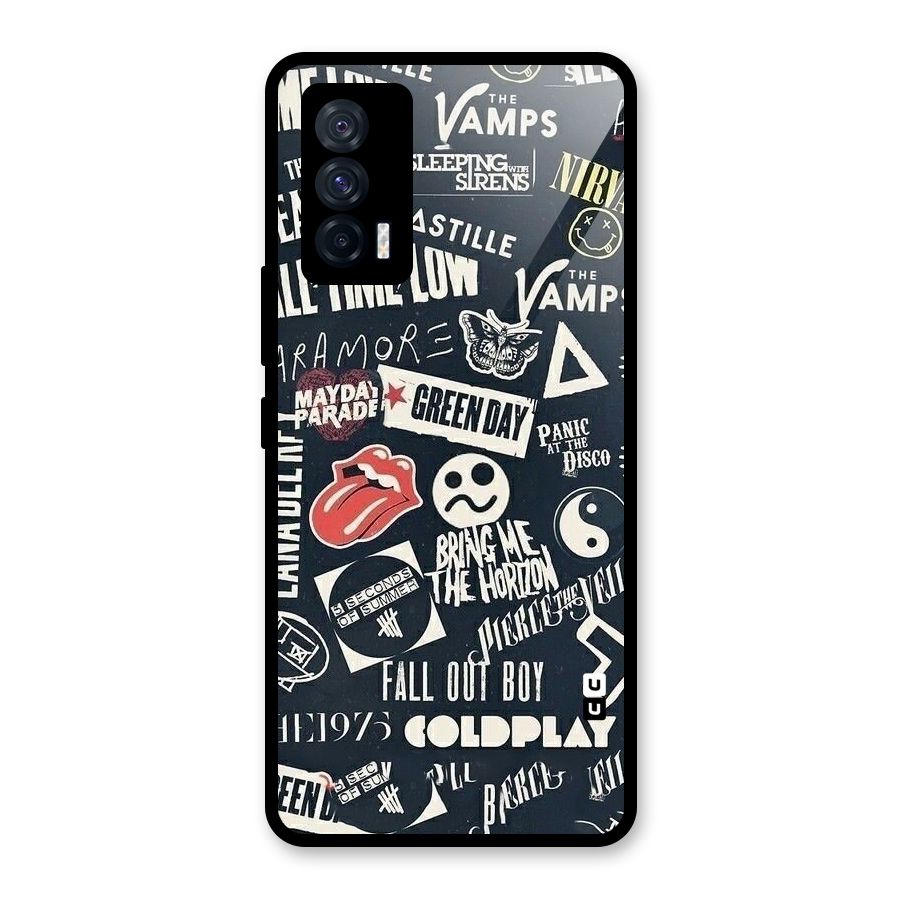Music My Paradise Glass Back Case for Vivo iQOO 7 5G