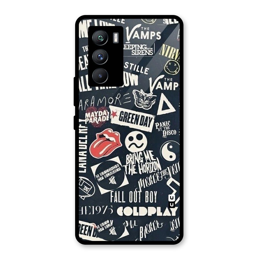 Music My Paradise Glass Back Case for Vivo iQOO 9 SE