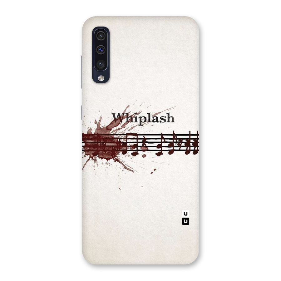 Music Notes Splash Back Case for Galaxy A50s